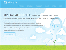 Tablet Screenshot of mindweather.org